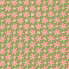 Fototapeta premium Elegant and Whimsical Garden Motif for Home Decor and Stationery