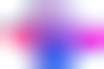 Abstract pink and blue gradient background isolated on transparent background