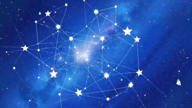 Connect with the cosmos, explore the universe's vast network of stars and galaxies, a stunning representation of cosmic wonder and infinite possibility - Powered by Adobe