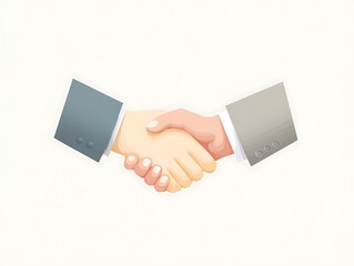 A diverse team of professionals engages in a collaborative business meeting, with a presenter explaining data on a screen in a modern flat illustration style.