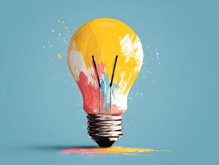 A diverse team of professionals engages in a collaborative business meeting, with a presenter explaining data on a screen in a modern flat illustration style.