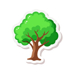 tree sticker icon