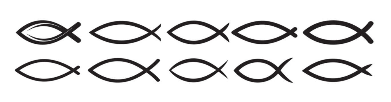 christian fish silhouette