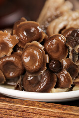 Fresh Cooked Mushrooms in Bowl - Culinary Food Photography