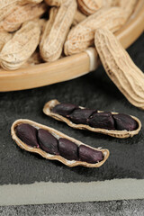 Yunnan Black Selenium-Enriched Peanuts Raw Nuts Healthy Grains Cereals Food Photography