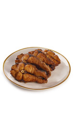 Chinese Smoked Pomfret Fish with Chenpi - Traditional Shanghai Hangzhou Specialty Dish