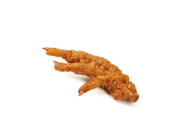 Marinated Chicken Feet with Soy Sauce Glaze - Traditional Asian Delicacy Food Ingredient