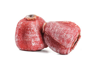 Frozen Fuping Persimmons from Shaanxi China Traditional Winter Fruit with Frost Coating