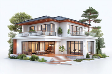Modern Architectural two story Home