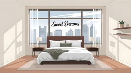 modern bedroom interior