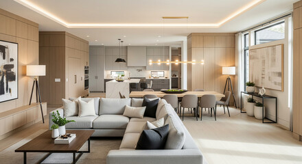 whole house contemporary décor consistency