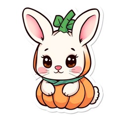 easter bunny with easter egg