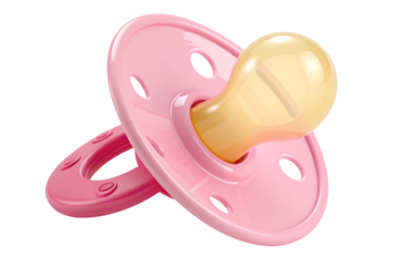 Baby pacifier soft pink comfort