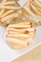 Bamboo Worms Gourmet Specialty Snacks Xiamen Asian Delicacy Alternative Protein Food