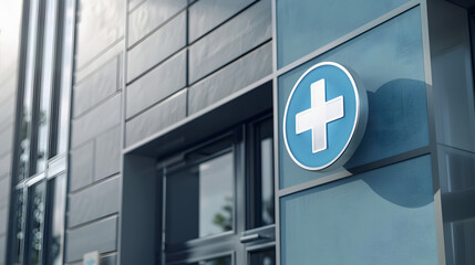 medical signage mockup pharmacy