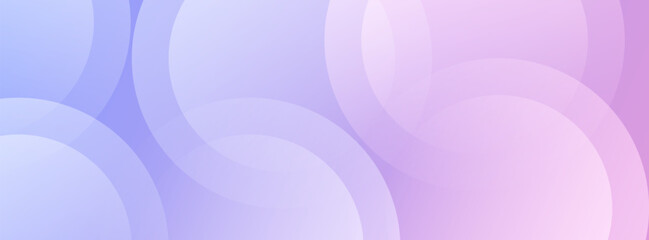 Soft Gradient Circles Minimalist Background, Abstract Overlay with Pastel Colors