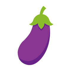Eggplant Icon Vector Art Fresh Vegetable Illustrations for Creative Projects