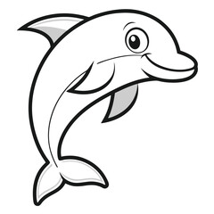 dolphin vector illustration