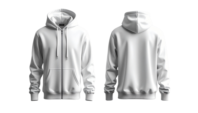 Street Style Hoodie Variety Set, isolated on transparent background - Powered by Adobe