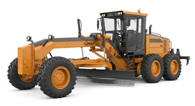 Construction grader machine