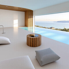 luxury hotel room