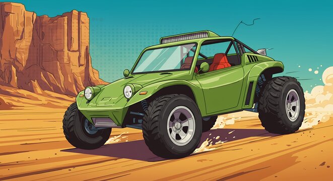 Off road vehicle adventure