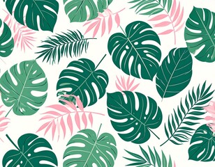 Tropical leaf pattern (3)