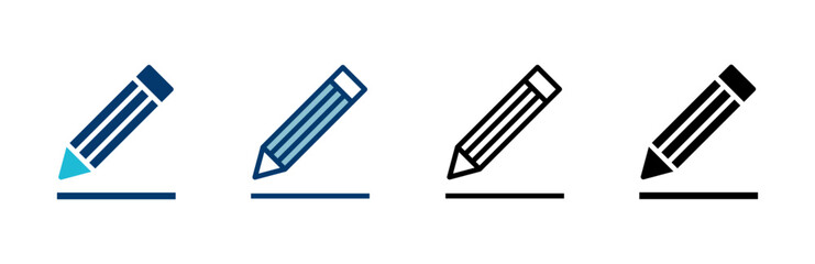 Edit icon vector isolated on white background. Pencil icon. sign up Icon vector. edit text