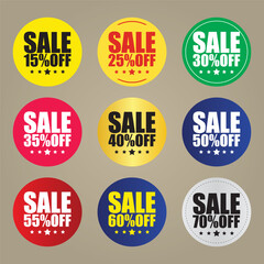 Mega Pack: Discount Badges, Sale Stickers, Promo Labels & Ribbons Combo
