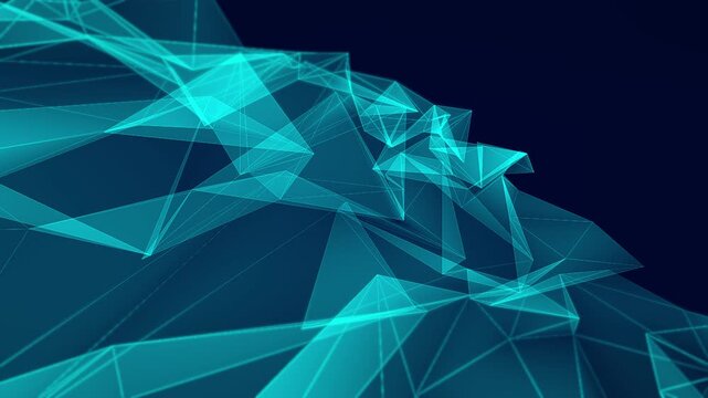 award background waves animation come from center. Bright neon lights motion for glamour concept. 