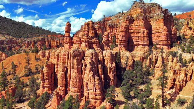 Red Canyon Utah Hoodoo Orbit