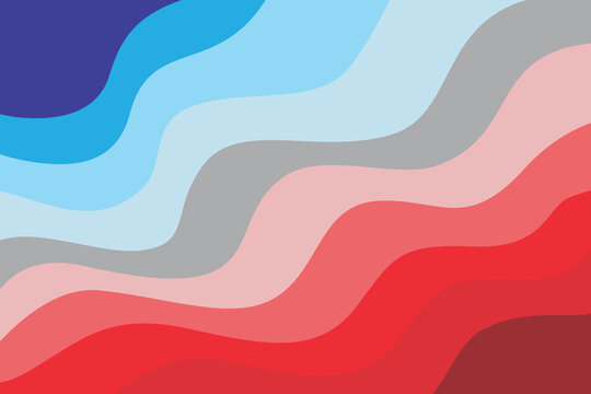 abstract wave and geometric background