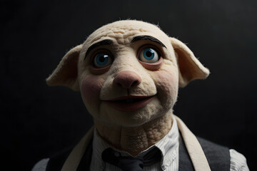 puppet of dog
