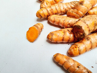 Fresh and Vibrant Turmeric Roots from Ciwidey, West Java