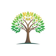 Abstract tree graphic