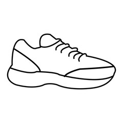 shoe silhouette icon design template