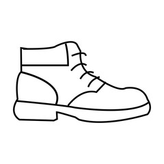 shoe silhouette icon design template