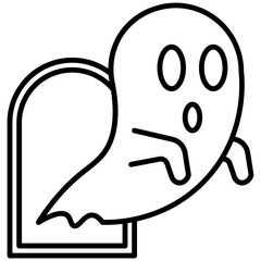 ghost outline