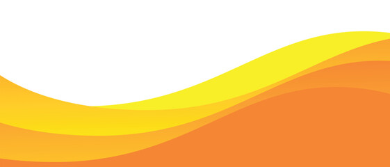 abstract orange wave background