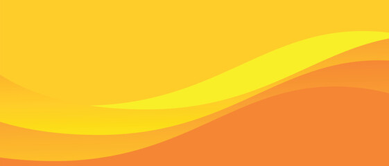 abstract orange background with waves