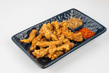 Crispy Fried Pork Bites Savory Snack