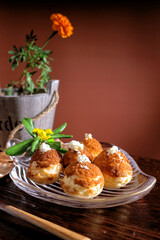 Fresh Seasonal Cuisine Ingredient Closeup Scenic Background