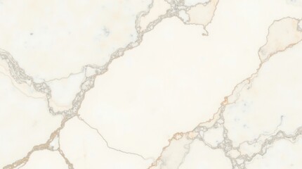 Obraz premium Creamy White Quartz with Gold and Silver Veins stone