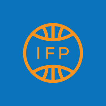 IFP Basketball Company logo. IFP Modern Sports logo design for entrepreneur and business. IFP Team Branding best icon.
