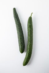 Fresh Cucumbers Healthy Ingredient High Resolution
