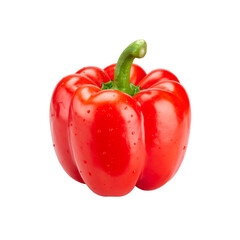 red bell pepper transparent background png