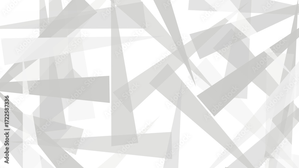Wall mural abstract white line vector background with geometric triangular. polygonal line shapes, stylist geom