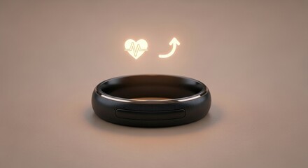 smart ring design featuring holographic interface and advanced health tracking capabilities