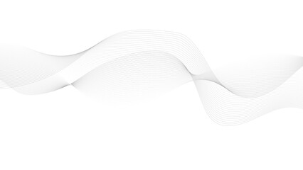 Abstract wave digital element for certificate design. Curved wavy lines design, Abstract gray wave element for design, vector illustration