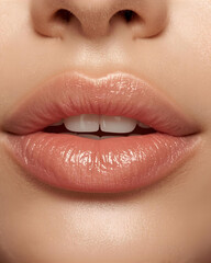 Fototapeta premium Oils of Nature, Lip Balm Butter, natural lip balm, moisturizing balm, hydrating lip balm, lip care, nourishing balm, organic lip balm, smooth lips, soft lips, lip moisturizer, beauty product, cosmetic